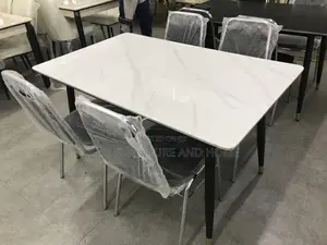 Marble Dining Set(4 Chairs)