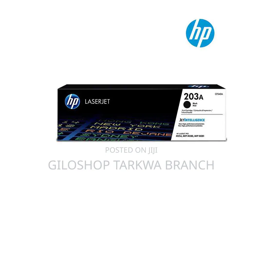 Hp Cf540a 203a Laserjet Toner Cartridge - Black