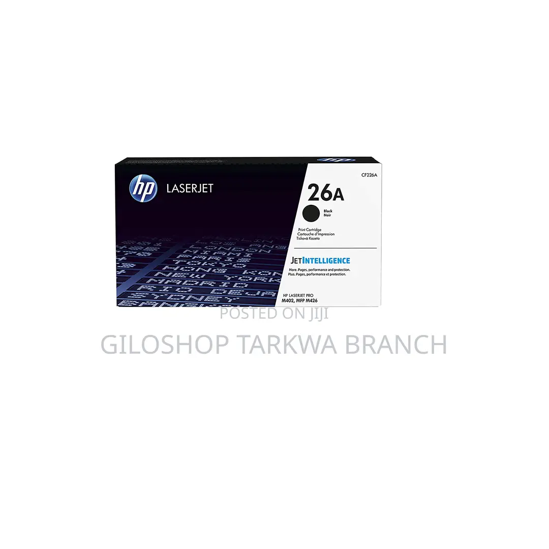 Hp Cf226a 26a Laserjet Toner Cartridge - Black