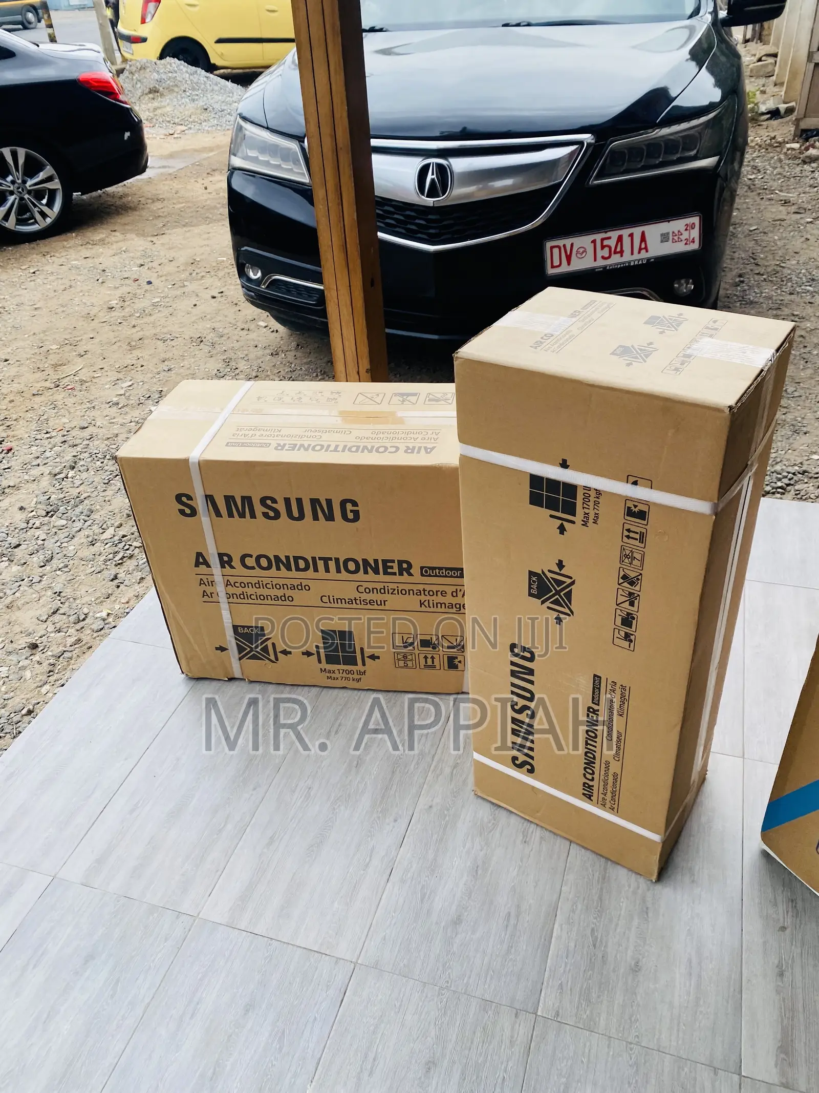 Authentic Samsung Split Type 1.5hp R410 Ac(White).