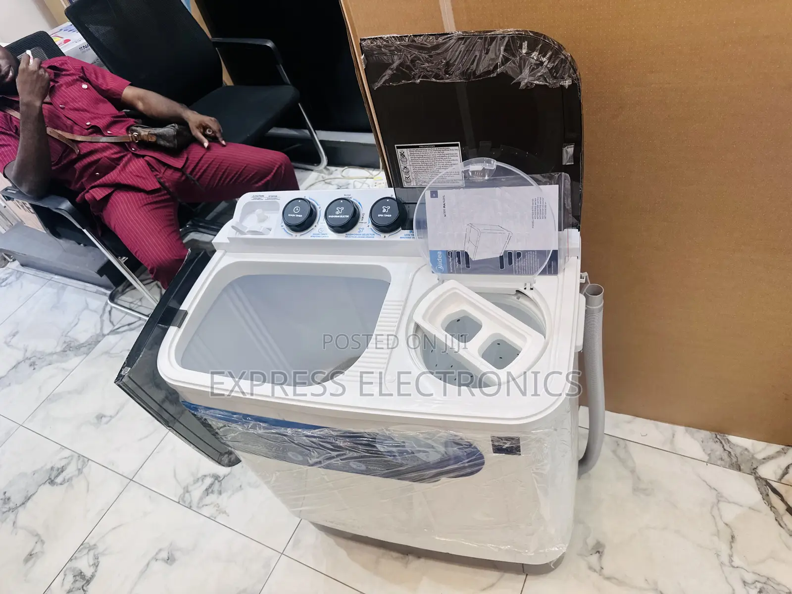 Foreign Standard Midea 7kg Topload Washing Machine