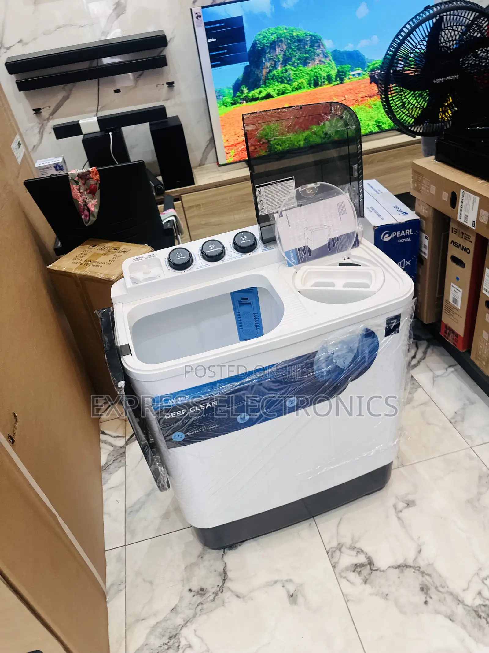 Available Now Midea 7kg Topload WM.
