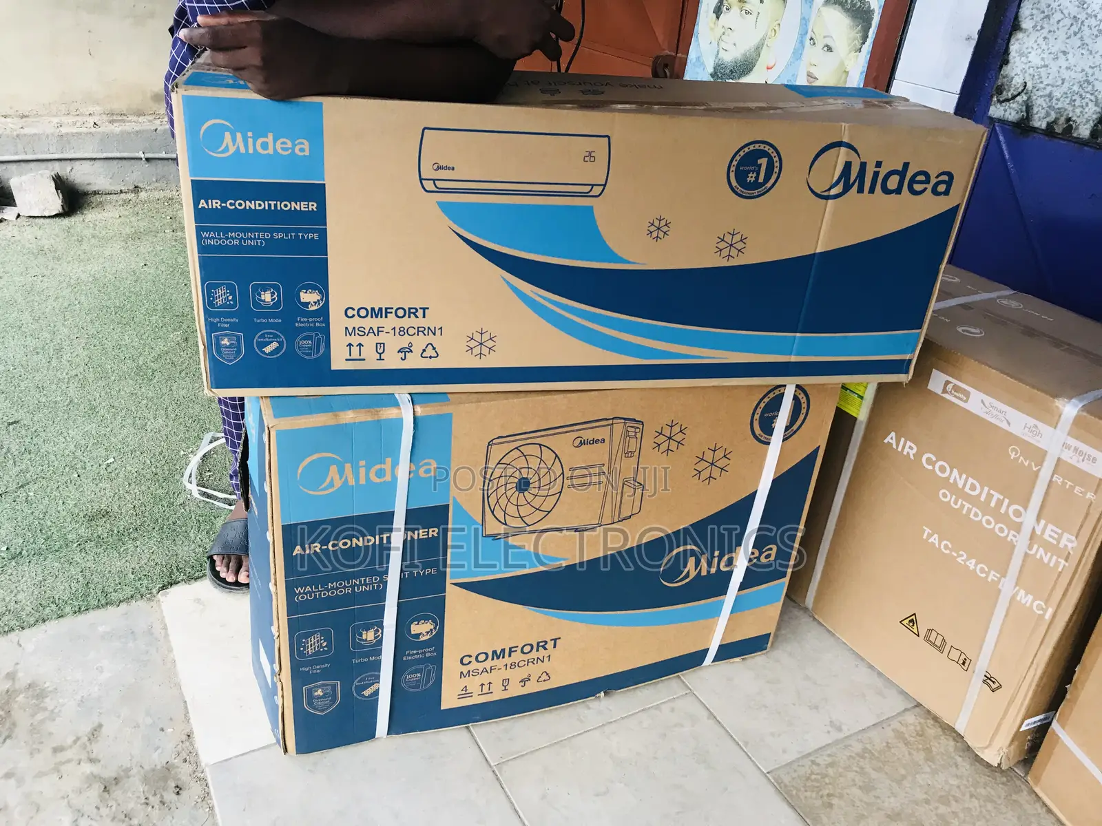 Enjoy Restful Sleep MIDEA 2.0HP R410 Split Air Conditioner