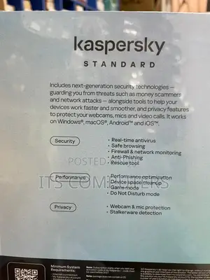 Kaspersky Standard 1 User