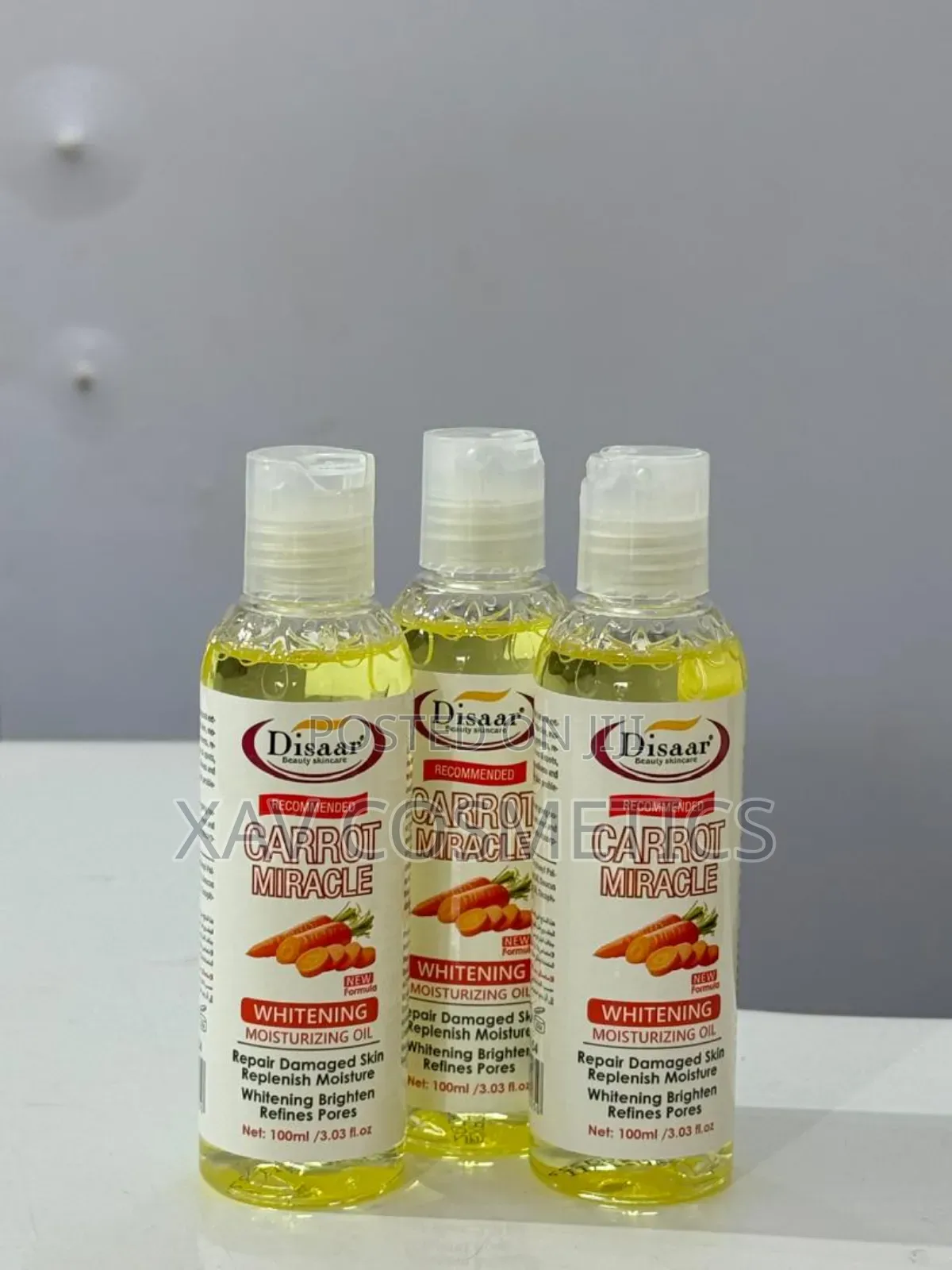 Disaar Carrot Miracle Whitening Moisturizing Oil