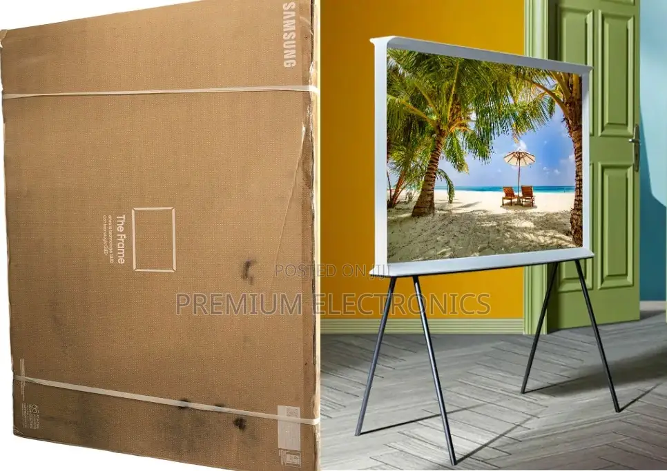 Q-Led Serif 55" Stylish and Functional Samsung UHD TV