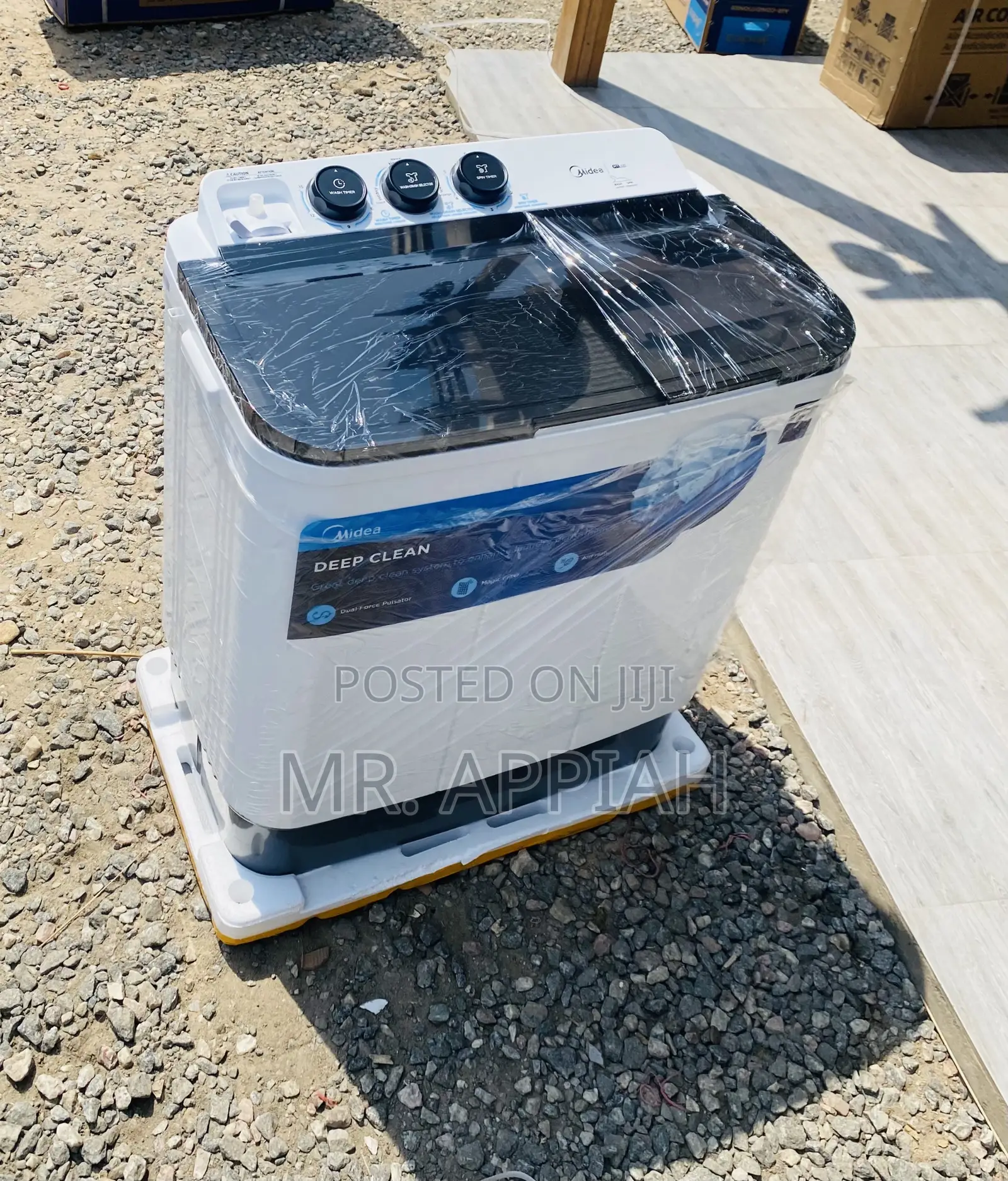 Semi-Automatic Midea Twin Tub Electric Washing Machine,7kg