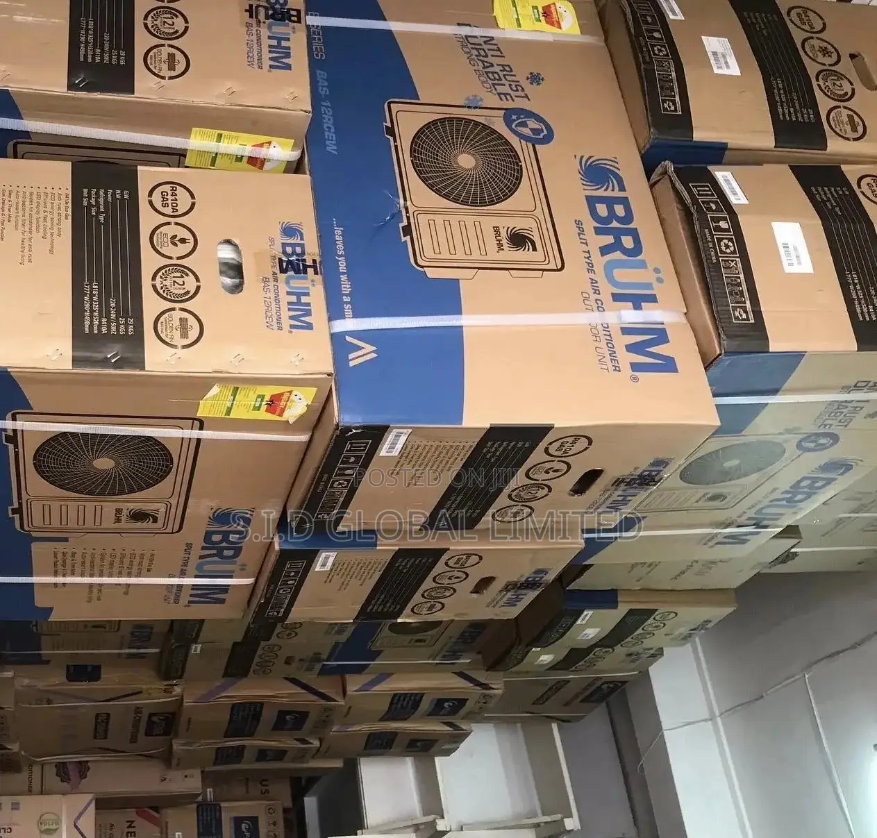Let Open Quality Bruhm 2.0HP Air Conditioner BAS-18RCEW