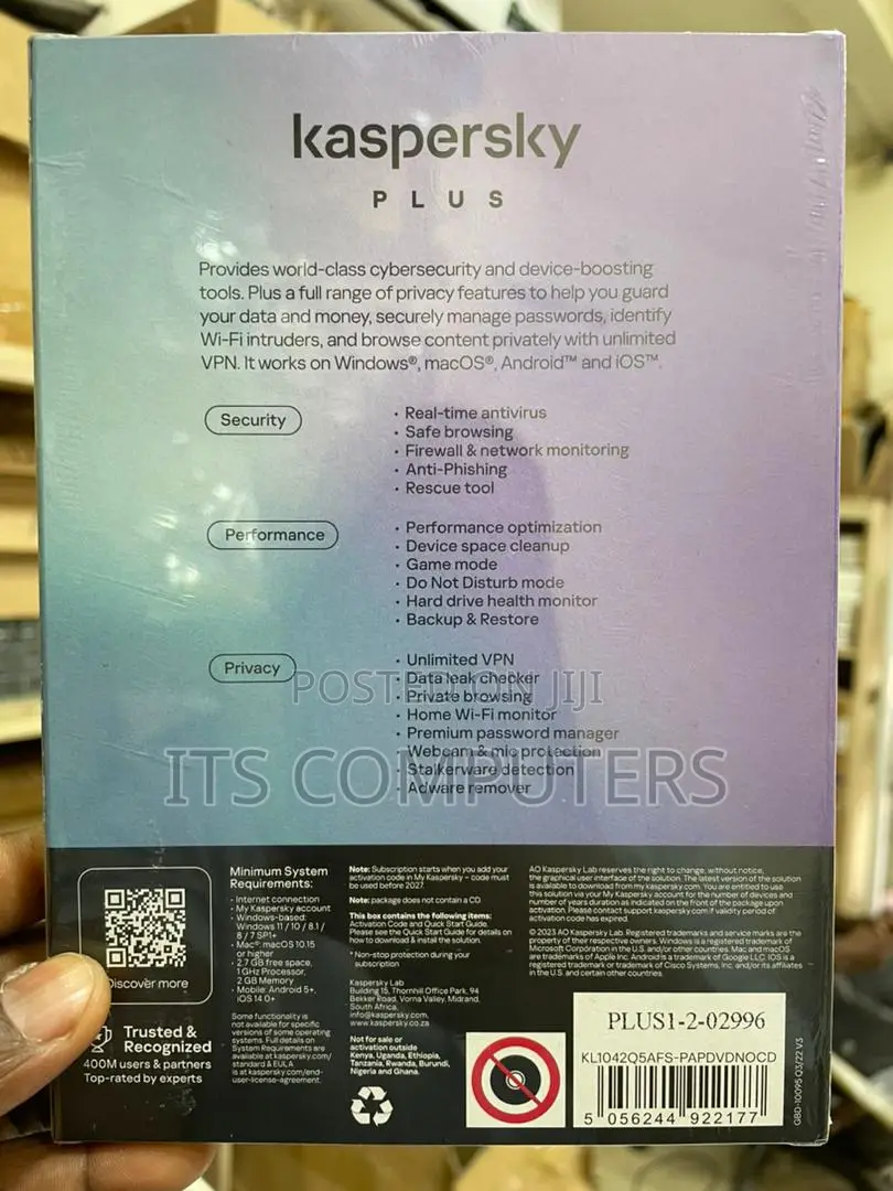 Kaspersky Plus 1 User