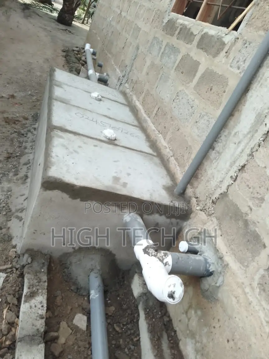 Commercial Bio Digester/Biogas Toilet Installation.