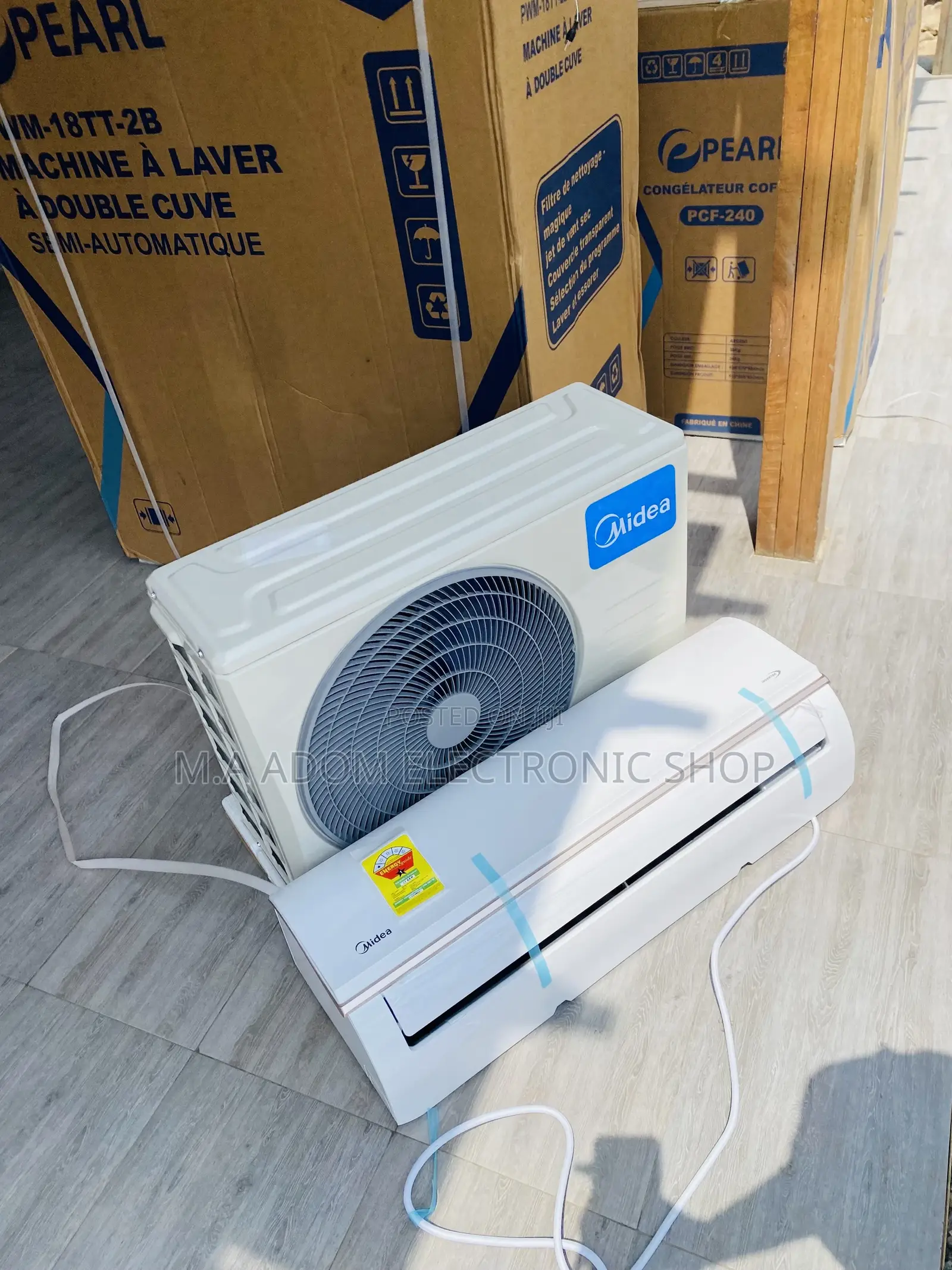 Adorable Midea 1.5hp R410 Split Type Ac(White).