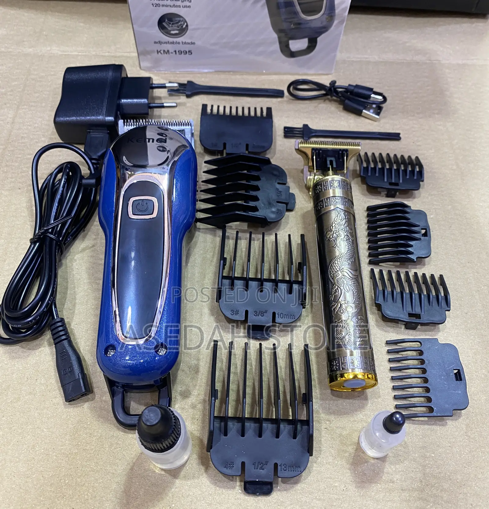 2 in 1 Kemei Professional Rechargeable Clipper