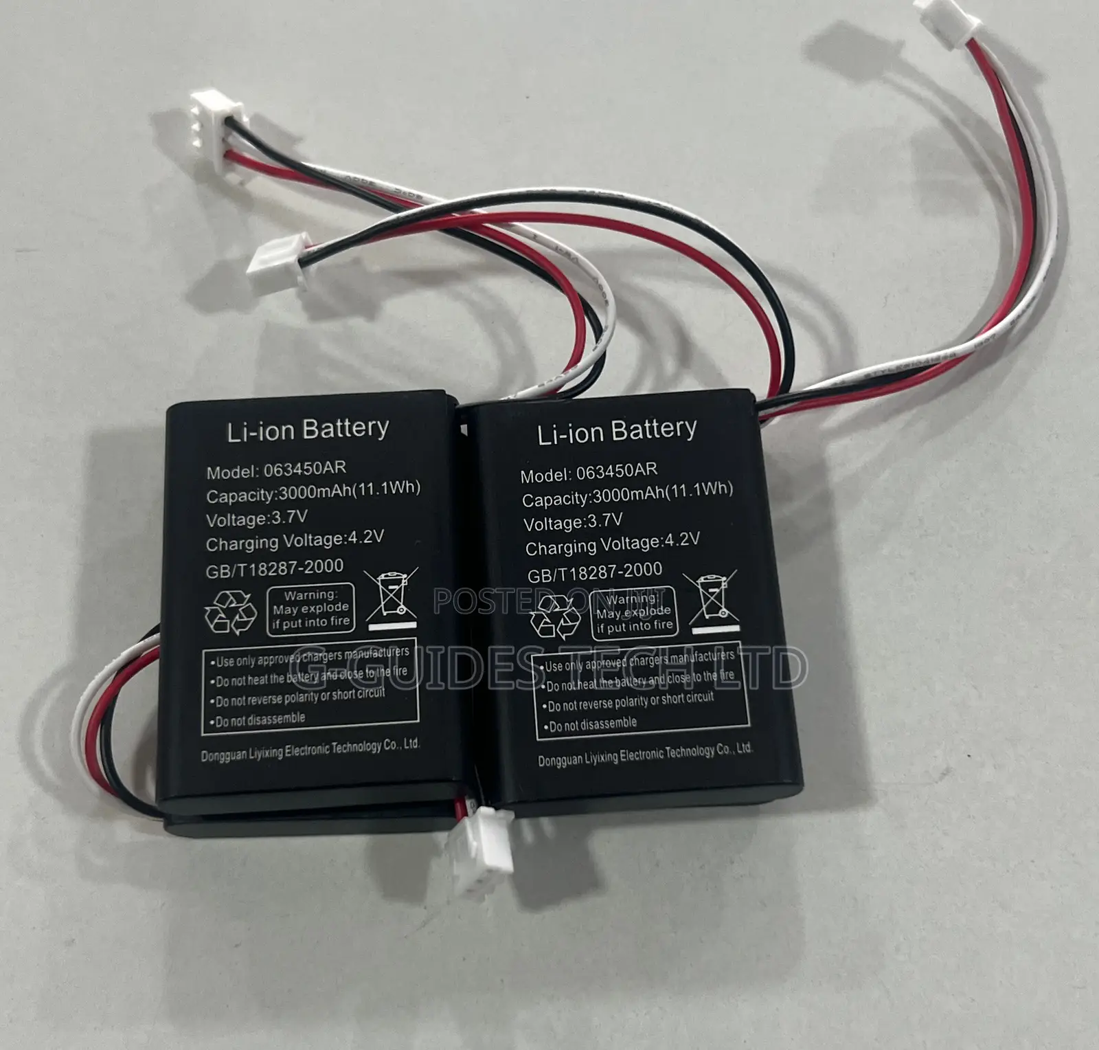 3.7V 3000mah Rechargeable Li-Ion Battery, 3.7V 3000mah