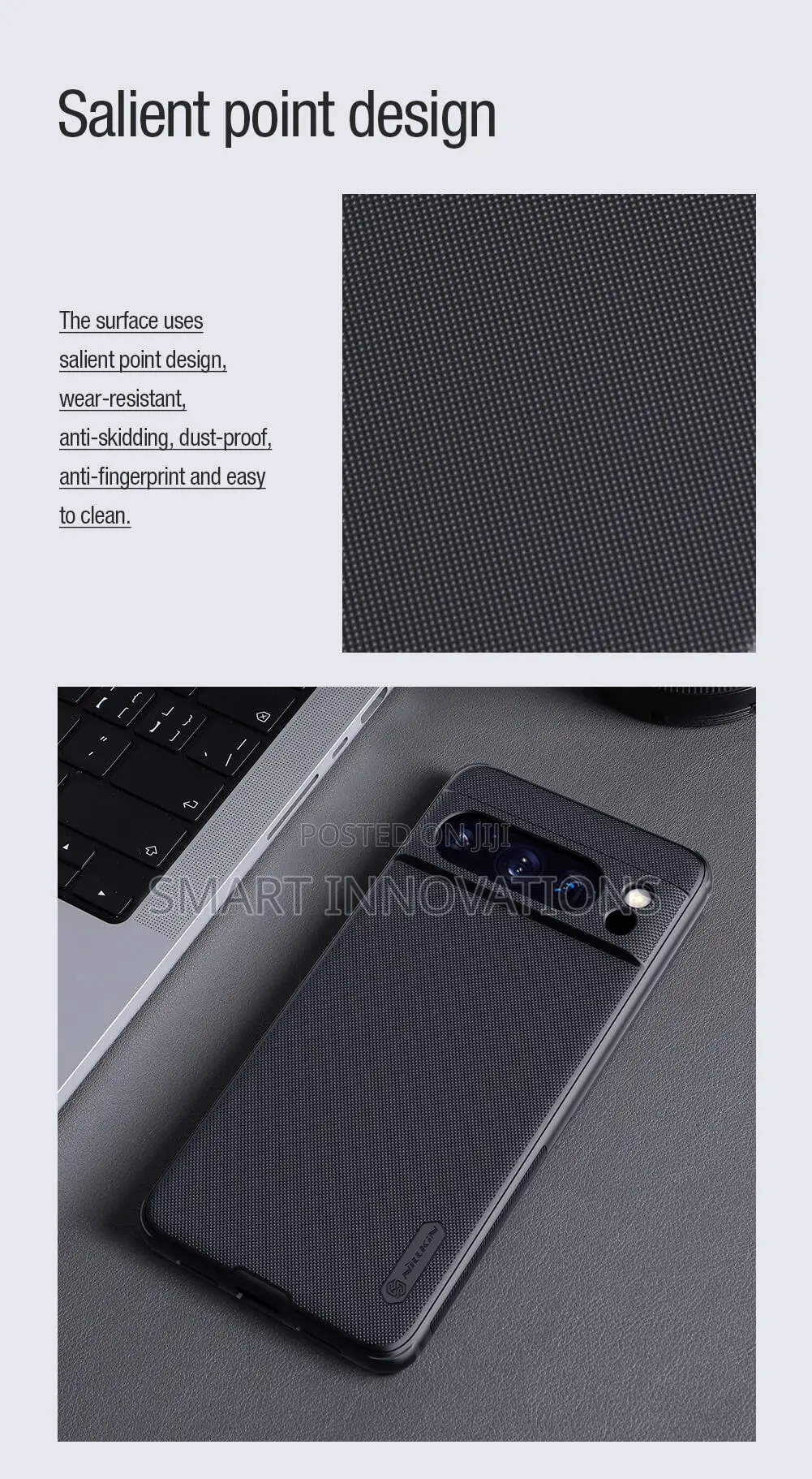 Google Pixel 8 Pro | Pixel 8 | Pixel 8a Frosted Shield Case