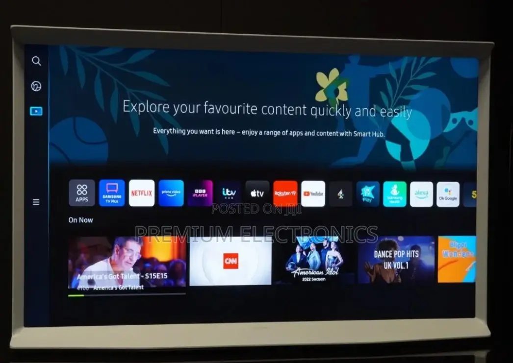 The Serif TV, Designed for Your Home QLED Samsung 65" UHD 