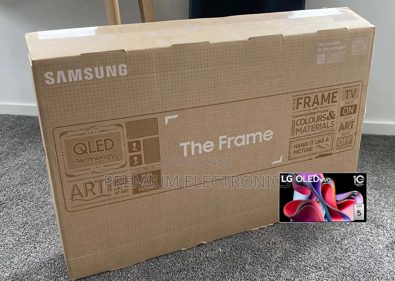 State-of-the-Art Samsung 55" the Frame TV | QLED YHD HDR