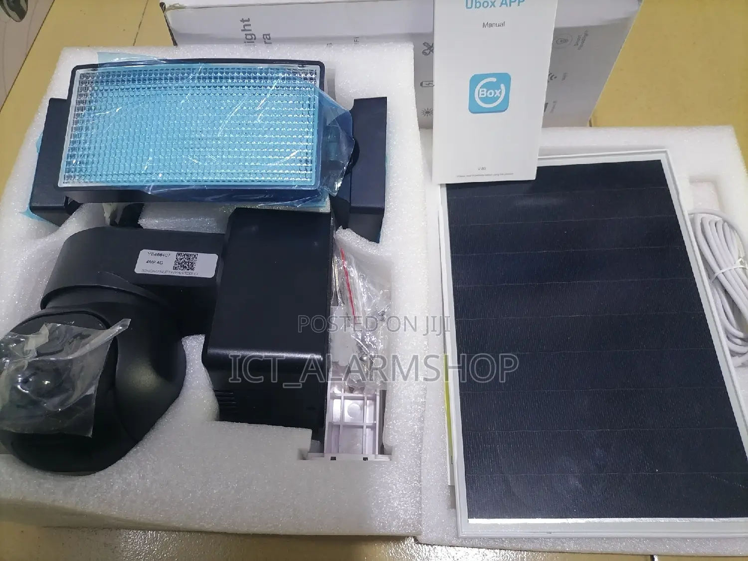 Solar Floodlight Pir Survaillance