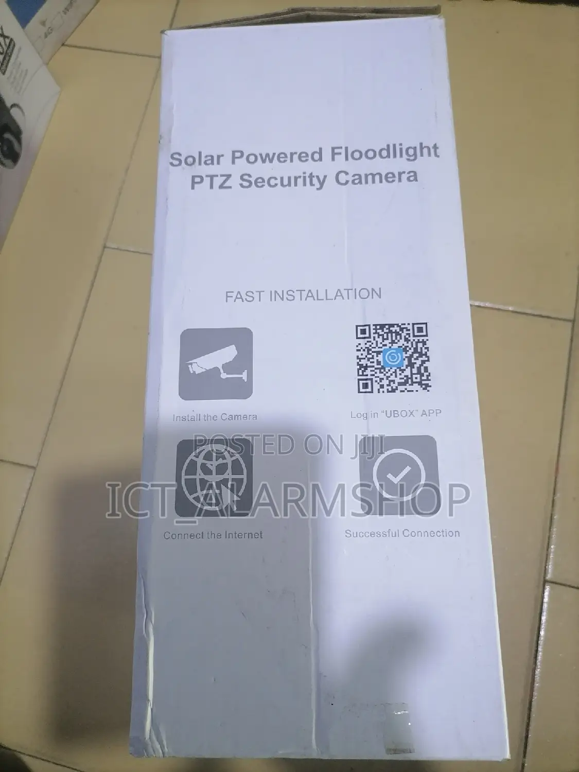 Solar Floodlight Pir Survaillance