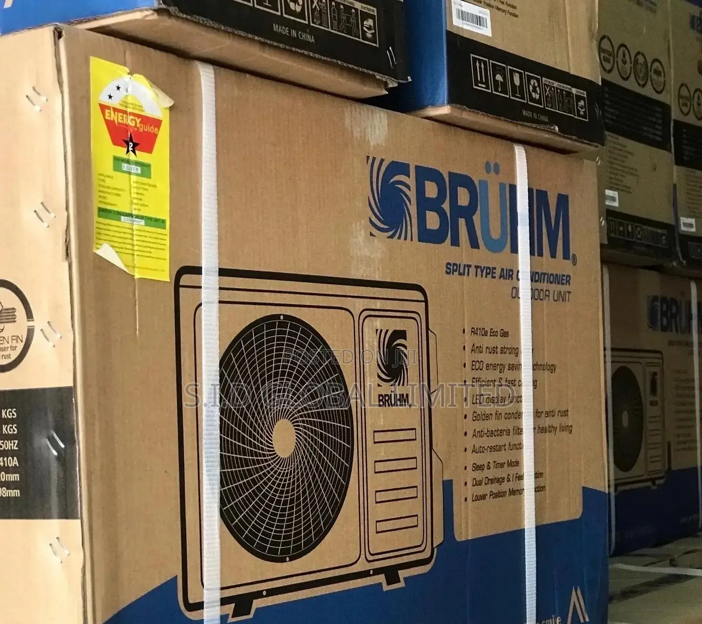 Amazing Bruhm 2.0hp Split Air Conditioner Bas-18ccfw