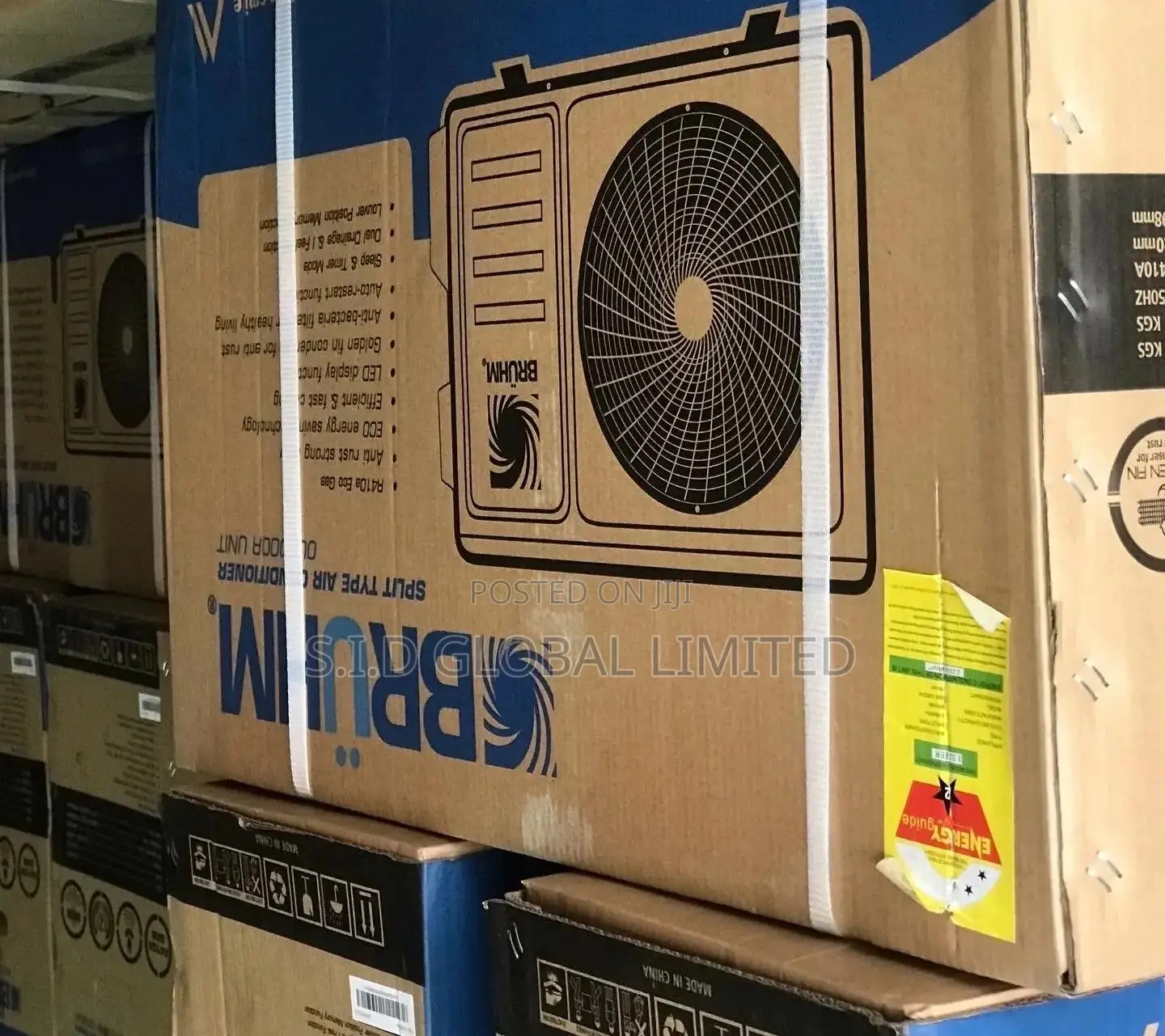 Brand New Bruhm 2.0hp Split Air Conditioner Bas-18ccfw