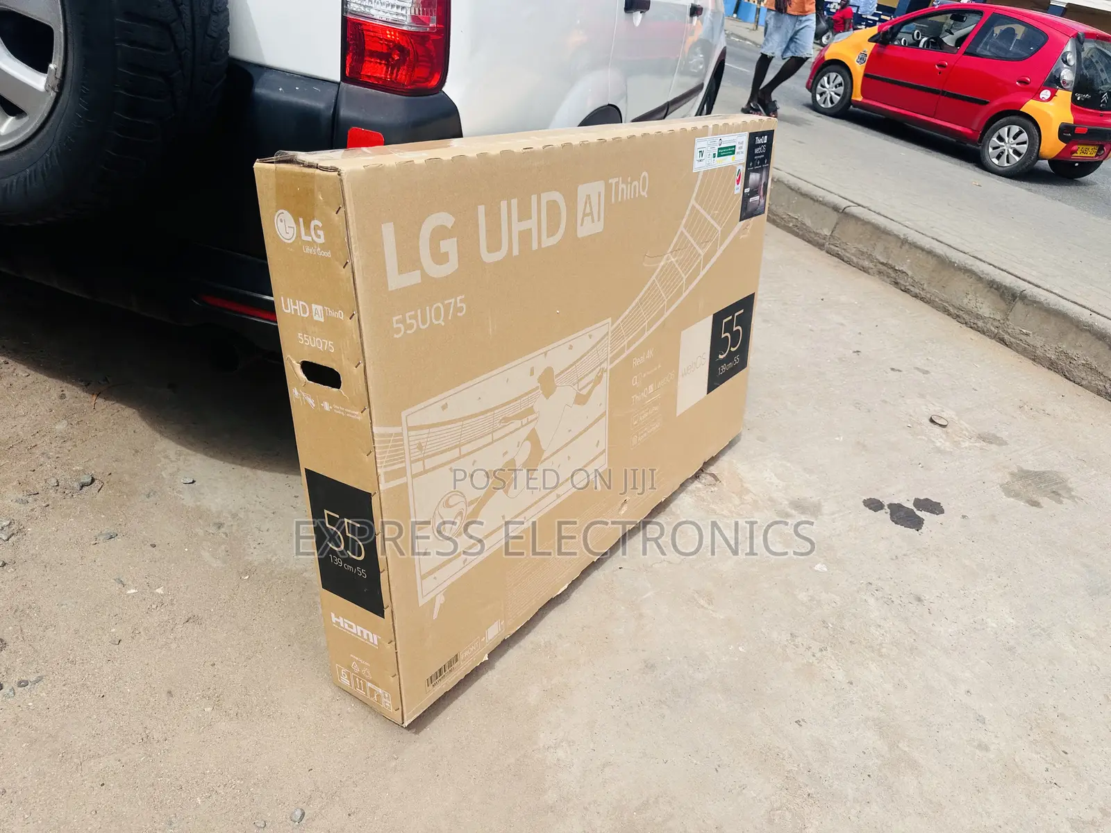 Slim UHD Smart 55”UQ75 Webso Television