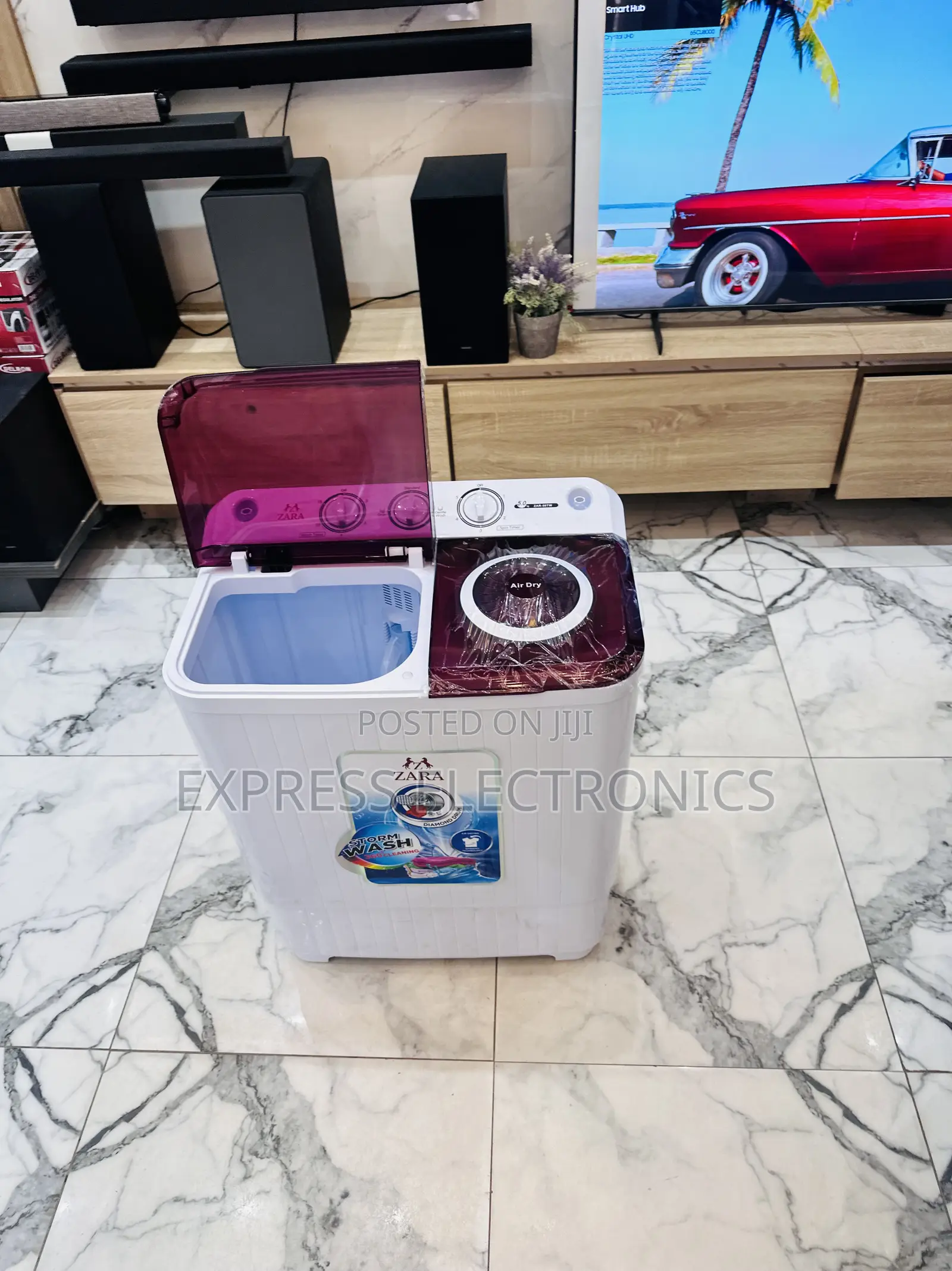 Available Now White 5kg Topload Washing Machine Zara
