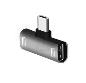 USB C Splitter Type C Male to Dual Type C Splitter Adapter