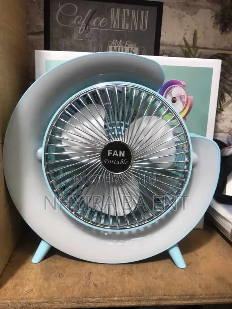 Mini Rechargeable Fan and Remote Control