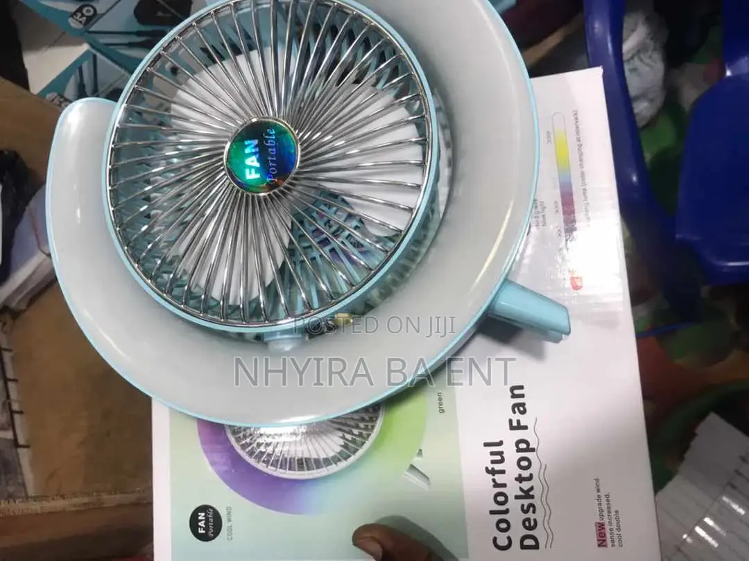 Mini Rechargeable Fan and Remote Control