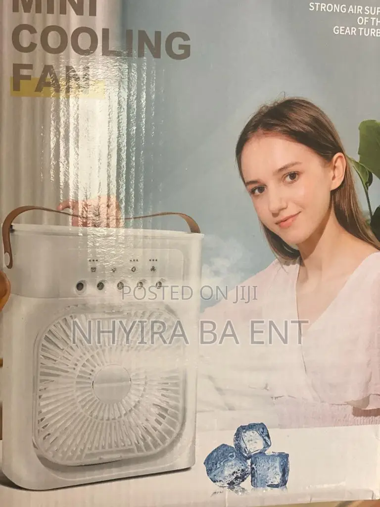 Mini Rechargeable Fan and Remote Control