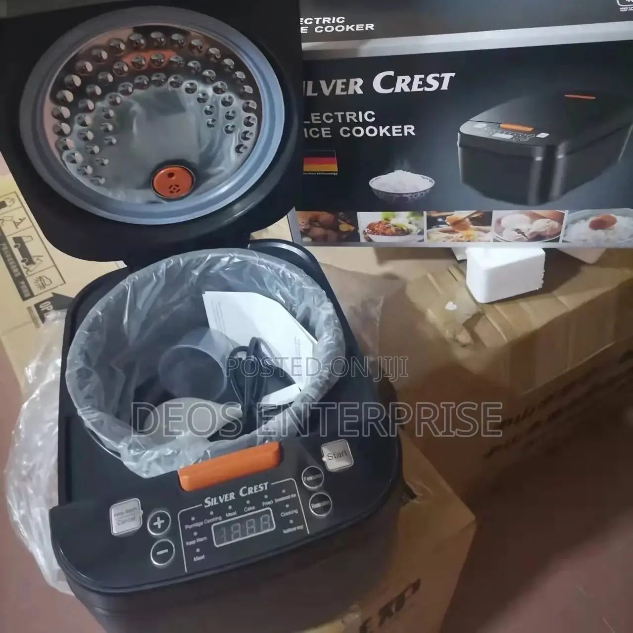 Digital Silver Crest Rice Cooker
