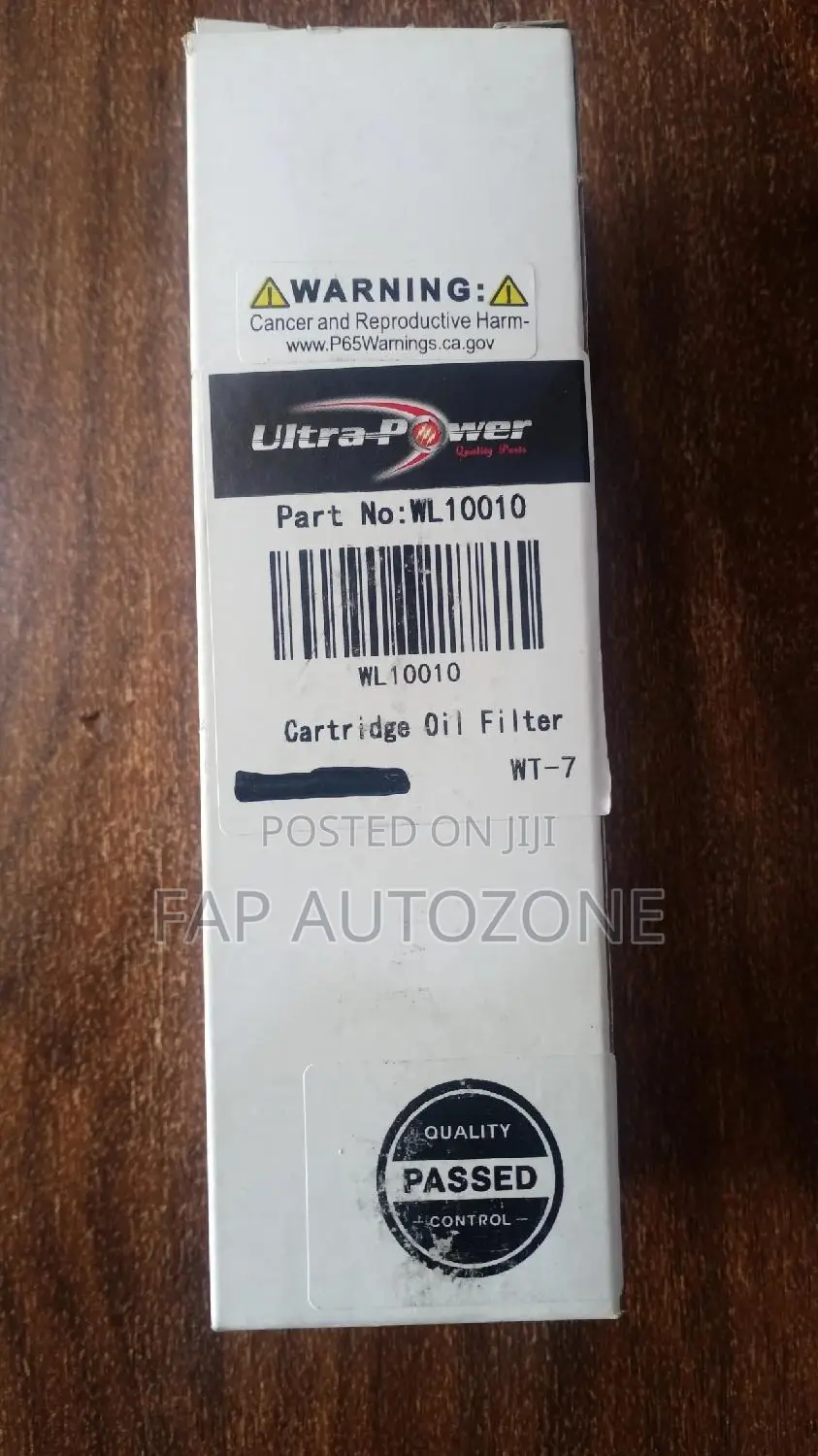 01492. Dodge; Chrysler; Jeep; Ram. Oil Filter From Usa Wl10010
