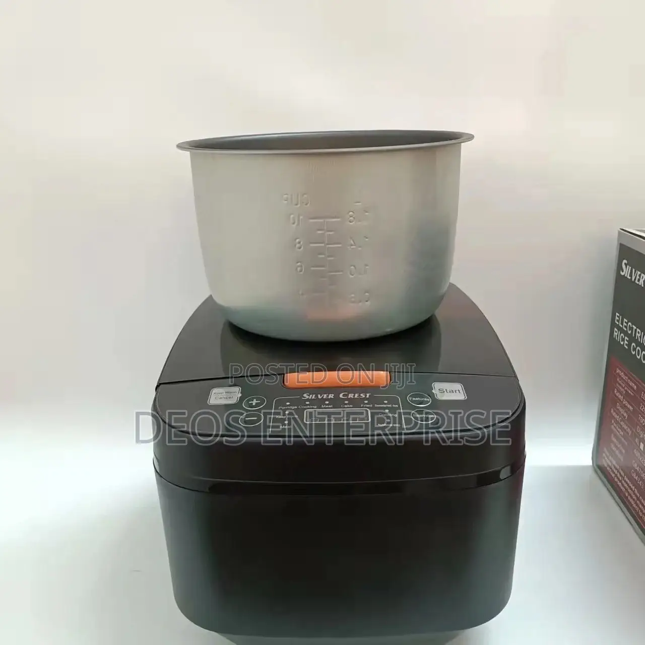 5L Silver Crest Electronic Rice Cooker