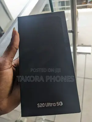 New Samsung Galaxy S20 Ultra 5G 256 GB Black