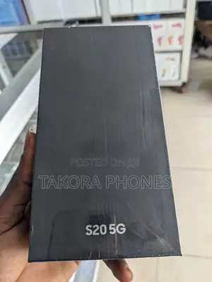 New Samsung Galaxy S20 128 GB Black