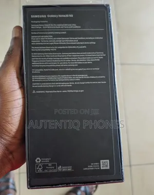 New Samsung Galaxy Note 20 5G 256 GB Black