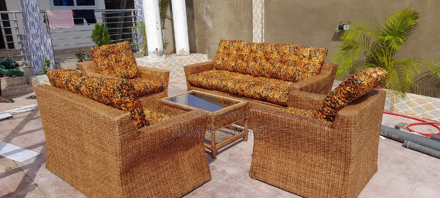Mr Donkor Cane Chair Set