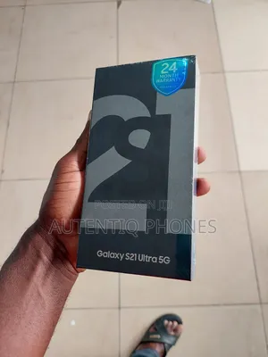 New Samsung Galaxy S21 Ultra 5G 128 GB Black
