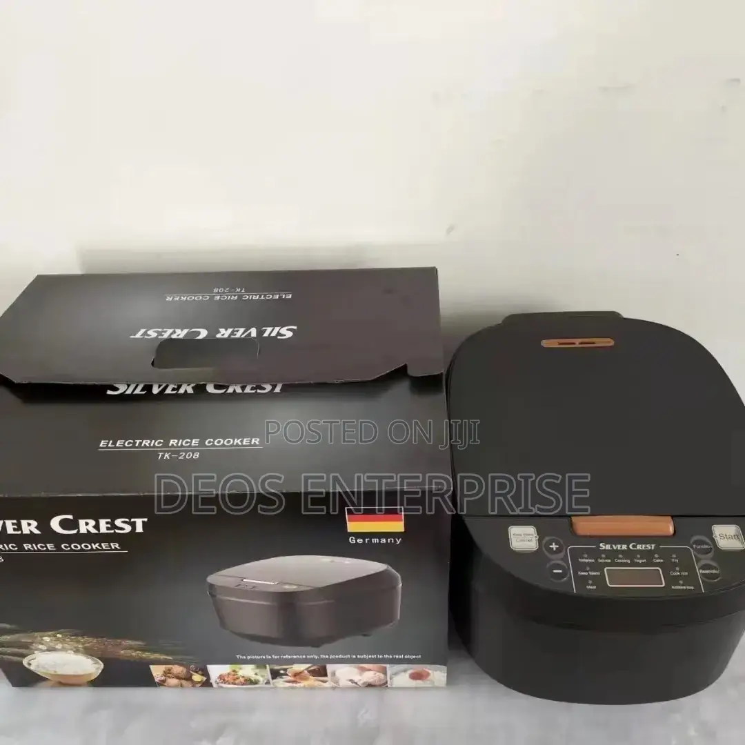 High-End Multifunction 5L Silver Crest Rice Cooker