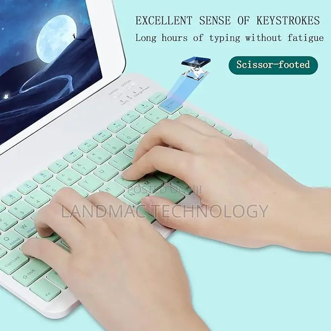 Mini Bluetooth Keyboard And Mouse For iPad, Tablets, Android
