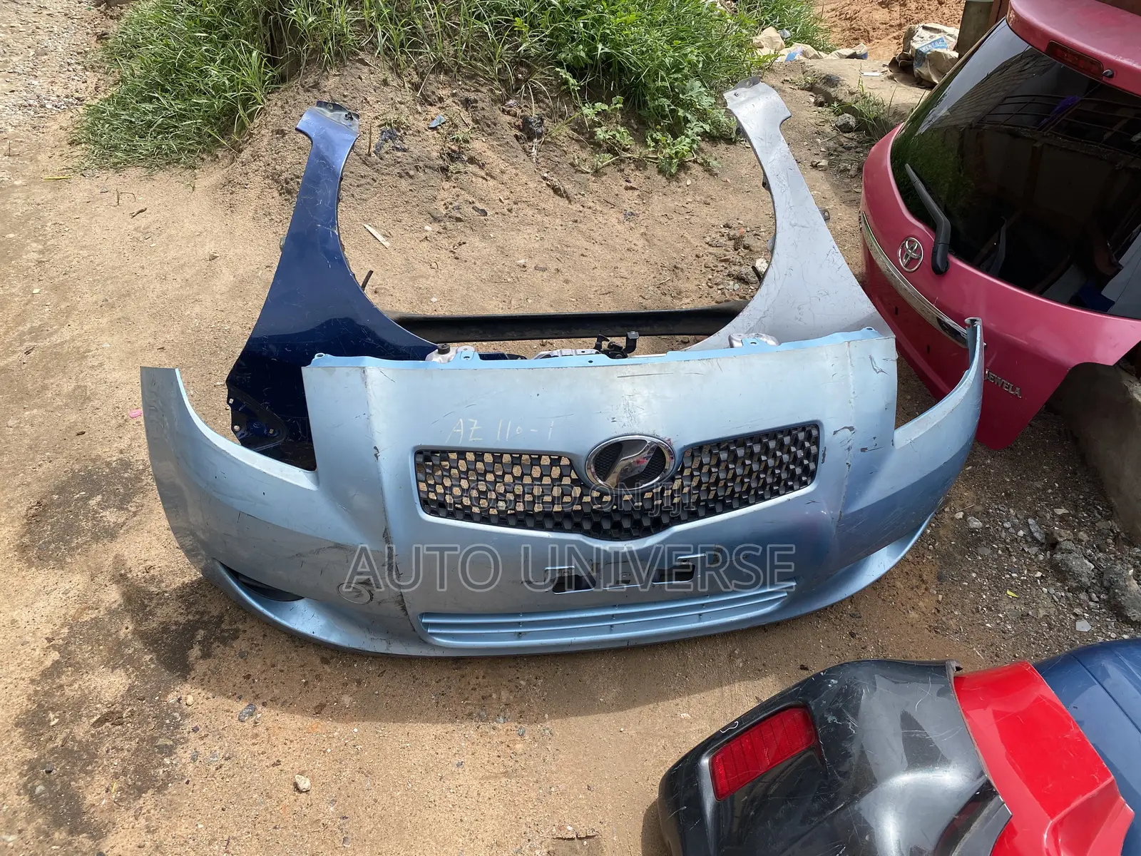 Toyota Vitz 2006 to 2007 Front Bumper Available
