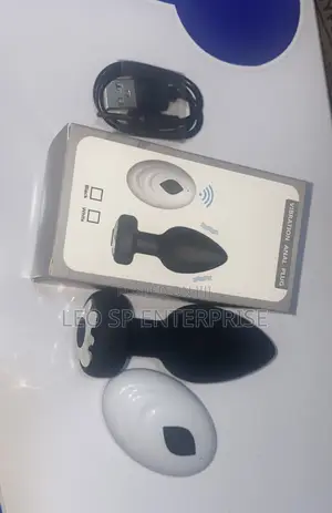 Vibrating Anal Plug With Remote
