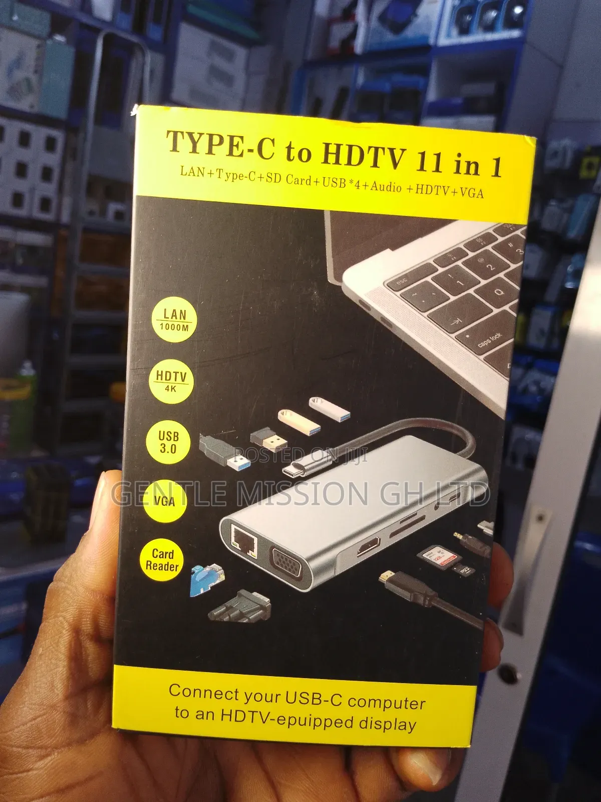 11in1 Type C Adapter for Laptop's