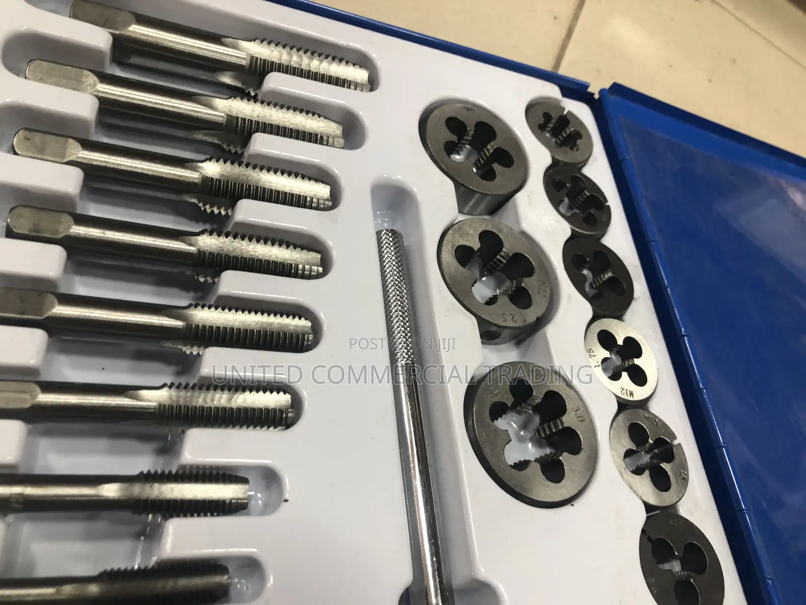 Tipe 40pcs Tap and Die Set Sae Alloy Steel Large