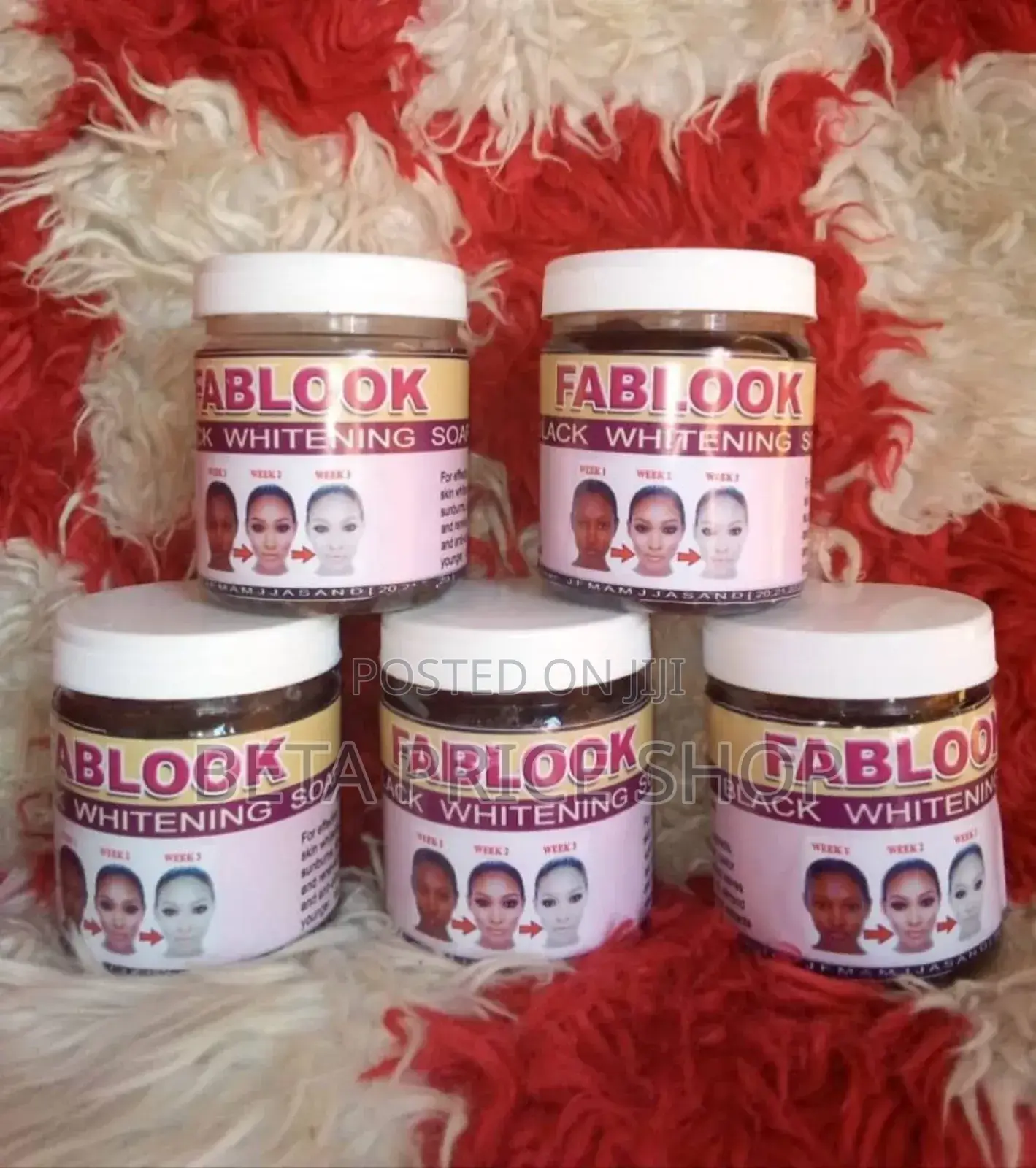 Fablook Black Whitening Soap (Wholesale) 7890
