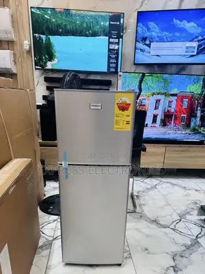 Nasf2-13fl Double Door Fridge Nasco Grey Color.