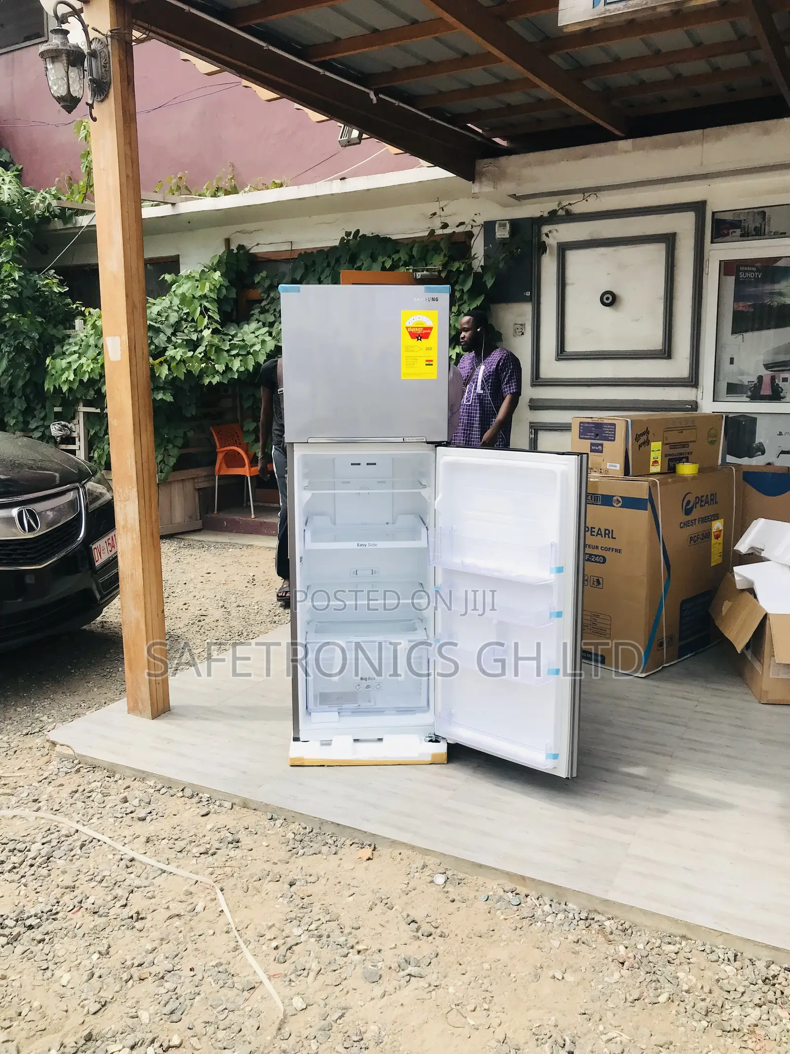 Essential Topfreezer Gray RT-31 Samsung Doubledoor Fridge