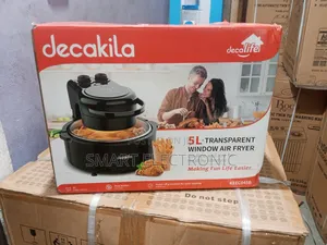 Brand New Transparent Window Air Fryer 5L Decakila Air Fryer