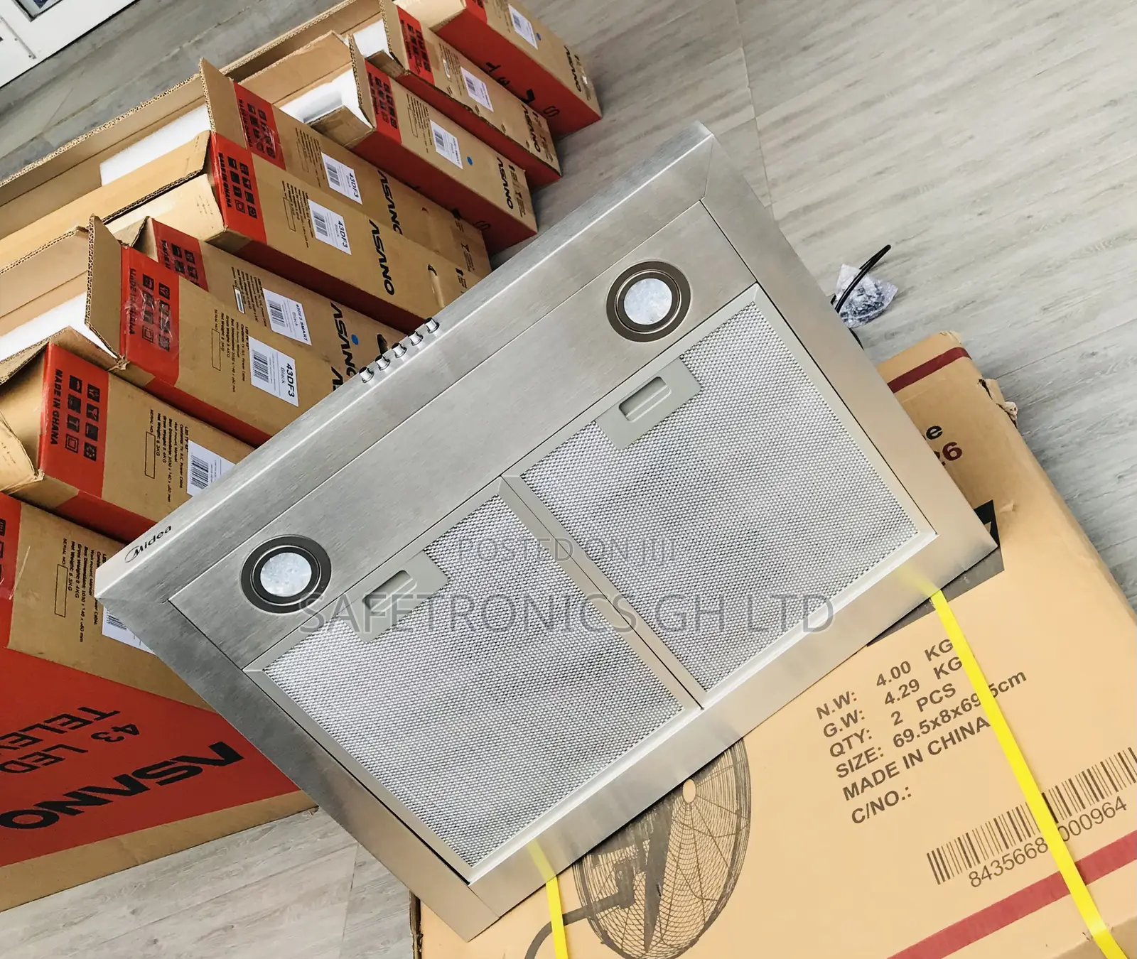 60M21 Midea Electric 60cm T-Shape Range 