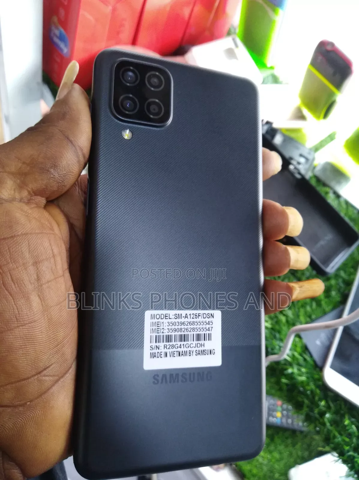 New Samsung Galaxy A12 128 GB Black